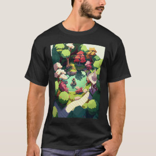 Gartenarbeit 4\bunte japanische Gartenkirsche Kirs T-Shirt