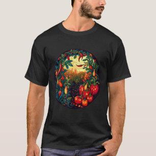 Gartenarbeit 4\Chilli Pepper Hot Peperoni Pepperon T-Shirt