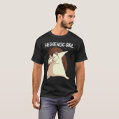 Gartenarbeit 4\Cooler Igel Für Mädchen Kinder Stac T-Shirt (Vorne ganz)