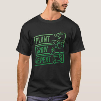 Gartenarbeit 4\Gartenarbeit Grafik für Pflanzen Bo T-Shirt