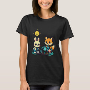 Gartenarbeit 4\Gemütliche kooperative Spiel Freund T-Shirt