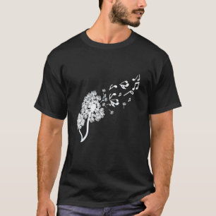 Gartenarbeit 4\Löwenzahn Garten Blumen Musiker Mus T-Shirt
