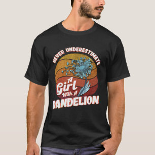 Gartenarbeit 4\Löwenzahn Gärtnerin Mädchen Blumenm T-Shirt