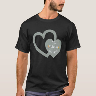 Gartenarbeit 4\Mein Weißer Ritter Cleverer Valenti T-Shirt