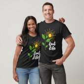 Gartenarbeit - Blatt Leben T-Shirt (Unisex)