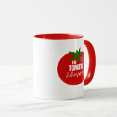Gartenarbeit "Der Tomatenflüsterer" Kaffeetasse (VorderseiteRechts)