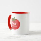 Gartenarbeit "Der Tomatenflüsterer" Kaffeetasse (Vorderseite Links)