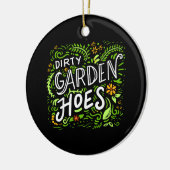 Gartenarbeit - Dirty Garden Hoes. Keramik Ornament (Links)