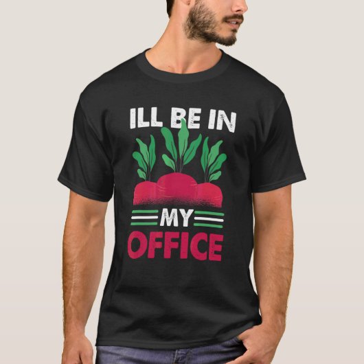 Gartenarbeit Ernte Gemüse Gärtner T-Shirt (Vorderseite)