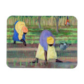 Gartenarbeit für Frauen 2005 Magnet (Horizontal)
