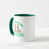 Gartenarbeit Garten-Segen Kaffeetasse (Vorderseite Links)