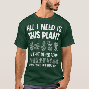 Gartenarbeit Gärtner Florist Pflanzenliebhaber T-Shirt