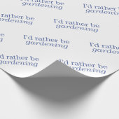 Gartenarbeit Geschenkpapier (Ecke)