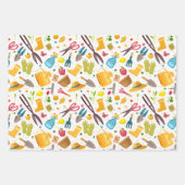 Gartenarbeit Geschenkpapier Set (Vorderseite)