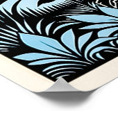 Gartenarbeit - Holzblock Print Poster (Ecke)