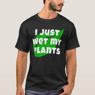 Gartenarbeit ich nur essen meine Pflanze Garten un T-Shirt