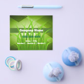 Gartenarbeit im Rasenbereich Landschaftsbild Flyer (Einzeln)