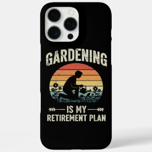 Gartenarbeit ist mein Rentenplan Vintage iPhone 16 Pro Max Hülle