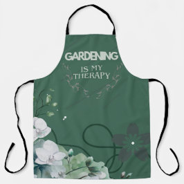 Gartenarbeit ist meine therapeutische Schürze