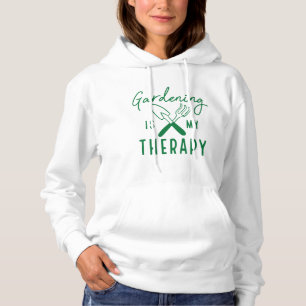 Gartenarbeit ist meine Therapie Hoodie