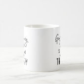 Gartenarbeit ist meine Therapie Kaffeetasse (Mittel)