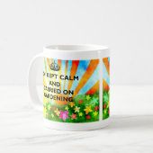 Gartenarbeit Kaffeetasse (Vorderseite Links)