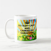 Gartenarbeit Kaffeetasse (Links)