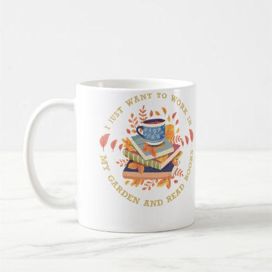 Gartenarbeit Kaffeetasse (Links)