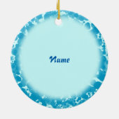 Gartenarbeit Keramik Ornament (Hinten)