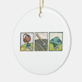 Gartenarbeit Keramik Ornament (Links)