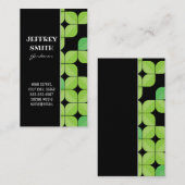 Gartenarbeit | Landflucht | Illustrative Blätter Visitenkarte (Vorne/Hinten)