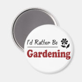 Gartenarbeit Magnet (Vorderseite/Rückseite)