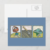 Gartenarbeit Postkarte (Vorne/Hinten)