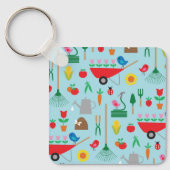 Gartenarbeit Schlüsselanhänger (Vorderseite)