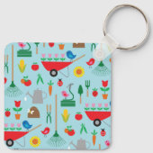 Gartenarbeit Schlüsselanhänger (Rückseite)