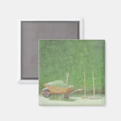 Gartenarbeit Stillleben 1985 Magnet (Vorderseite/Rückseite)