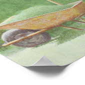 Gartenarbeit Stillleben 1985 Poster (Ecke)