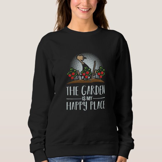 Gartenarbeit Sweatshirt (Vorderseite)