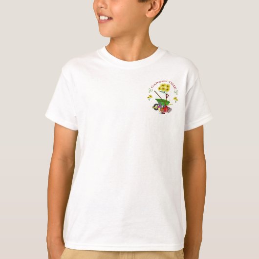 Gartenarbeit T-Shirt (Vorderseite)