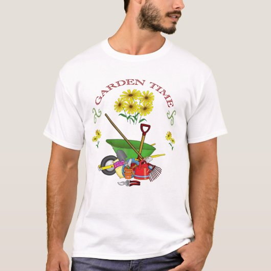 Gartenarbeit T-Shirt (Vorderseite)