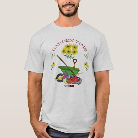 Gartenarbeit T-Shirt (Vorderseite)