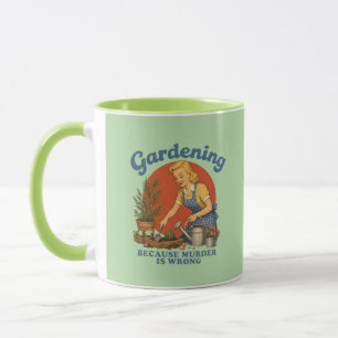 Gartenarbeit Tasse