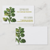 Gartenarbeit und Heckenausschnitt Visitenkarte (Vorne/Hinten)