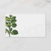 Gartenarbeit und Heckenausschnitt Visitenkarte (Rückseite)