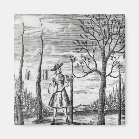 Gartenarbeit und Pflanze Maladies Magnet (Vorne)