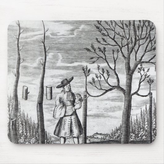 Gartenarbeit-und Pflanzen-Krankheiten Mousepad (Vorne)