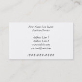 Gartenarbeit Visitenkarte (Rückseite)