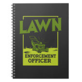 Gartenarbeit - Vollzugsbeauftragter Notizblock (Vorderseite)