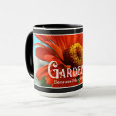 Gartenarbeit - Weil Mord ein schlechtes Sprichwort Tasse (Vorderseite Links)