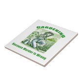 Gartenarbeit, weil Mord falsch ist Fliese (Seite)